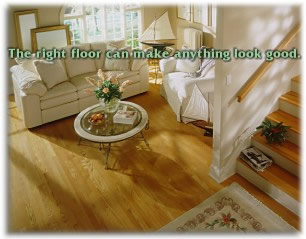 The right floor can make anything look good.